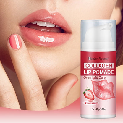 30 g Clear Lip Pomade in Single Checkout Option for Day or Night Lip Care and Glossy-Finish Routines