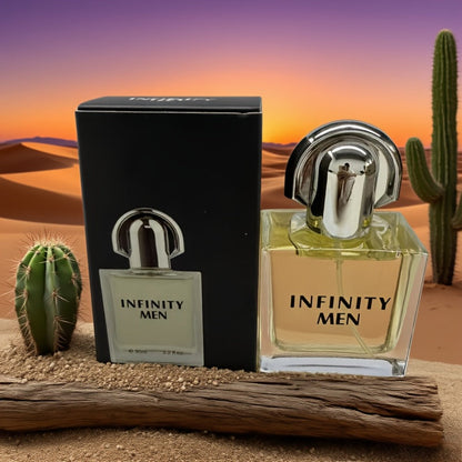 Eau de Parfum for Men 30ml in Mint-Green & Gold Travel Bottle with Woody Source Family for Daily Wear