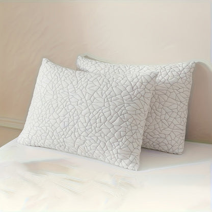 Pillow Set for Beds in Standard, Queen or King Size with Gusseted Edges and 2- or 4-Piece Options