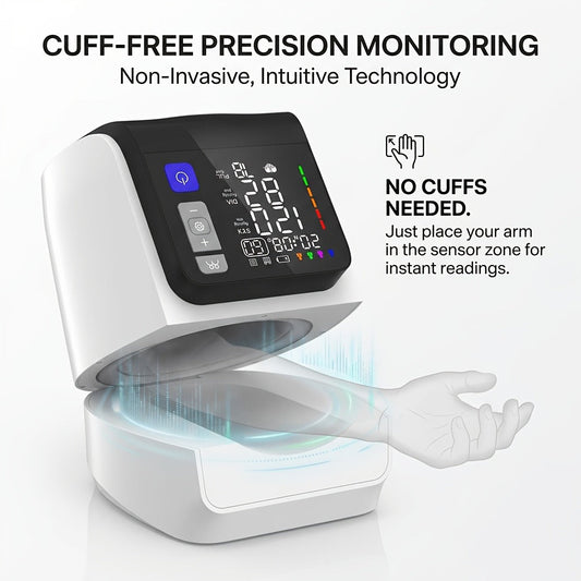 Blood Pressure Monitor Upper Arm - Automatic Digital BP Machine, Large Display, 2-4 User Memory 199 Readings, 8.7-17" Cuff, Home Blood Pressure Meter with Irregular Heartbeat Detection, 3 Models