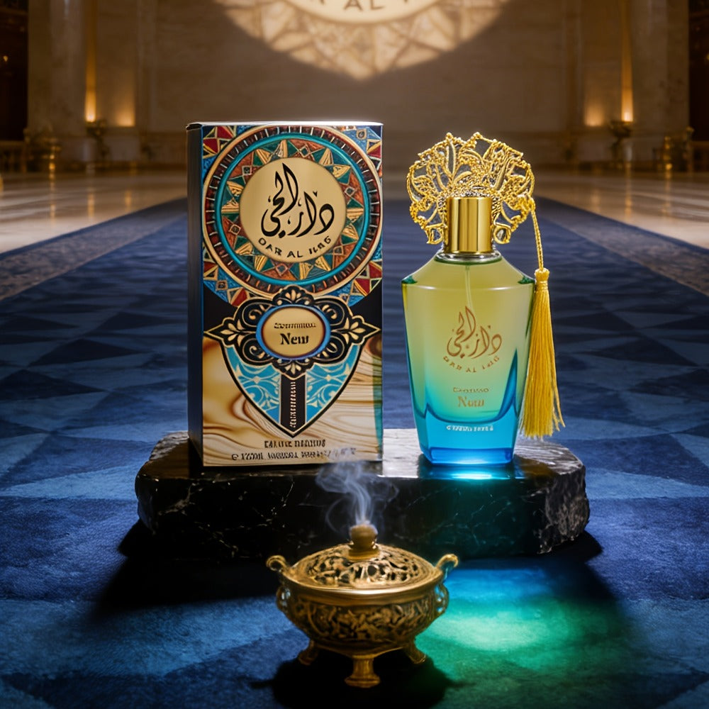 Cologne Spray 100ml Miss and Man Options with Ornate Bottle, Tassel Detail and Presentation Box