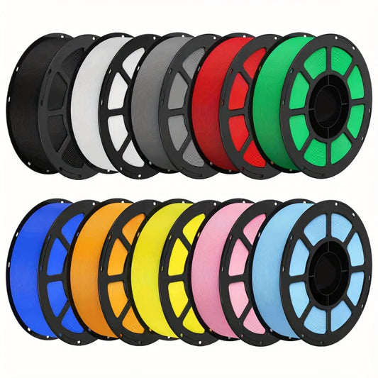 3D Printer Filament PETG 1.75mm 1kg Spool with 11 Color Options and Listed ±0.02mm Diameter Tolerance