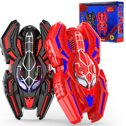 Spider Walkie Talkies for Kids – Long Range Outdoor Toy for Boys & Girls Ages 3-8, Camping Hiking Adventure Gift, 1-Pack & 2-Pack, Red Black & Pink