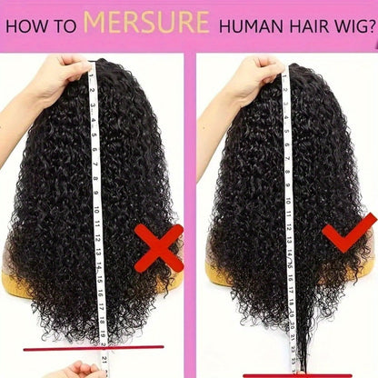 12-Inch Water Wave Bob Human Hair Wig with Bangs, 150% Density and TT1B/33 or P1B/30 Color