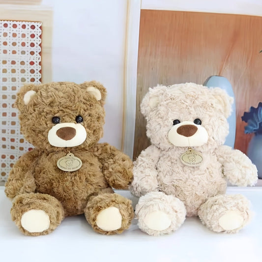 Plush Toy – Oversized-Style Teddy Bear in Beige or Brown with Classic Seated Bear Details and Gifting