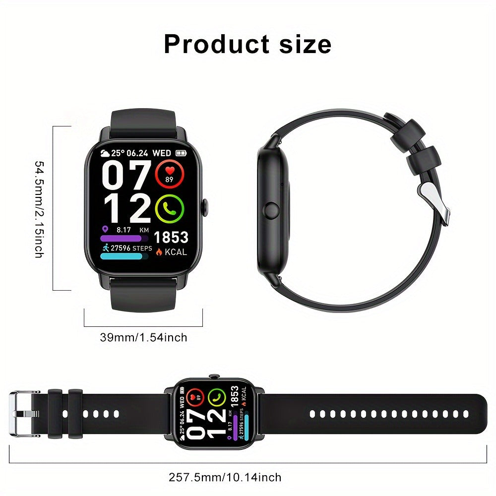 Smartwatch 1.69 Inch Big Screen Fitness Tracker with 100 Sport Modes in Seven Colors for Men and Women