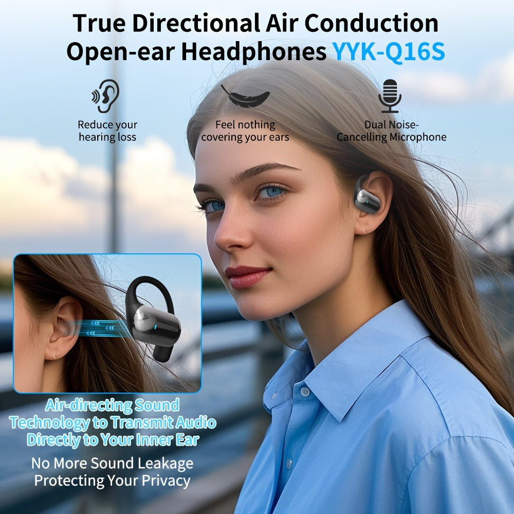 AI Translation Earbuds 144 Languages Real-Time Bluetooth 6.1 TWS Meeting Notes Noise Cancelling Crystal Mic Touch Control Type-C Charging All Smartphones Business Travel