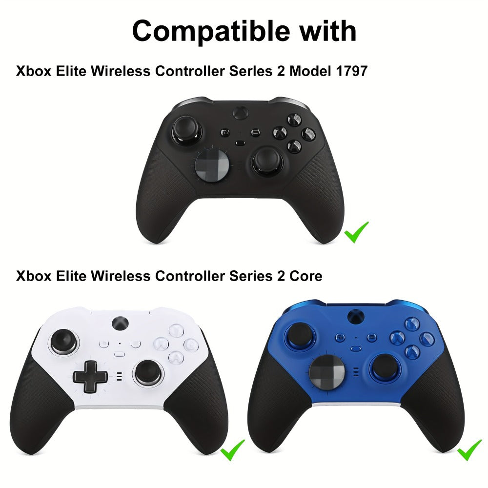 Thirteen-Piece Controller Replacement Kit with Paddles, Thumbsticks, Two D-Pads and Repair Tool