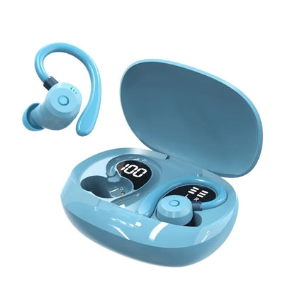 Wireless Earbuds HiFi Stereo with Active Noise Canceling, LED Display, Touch and Fast USB Charging