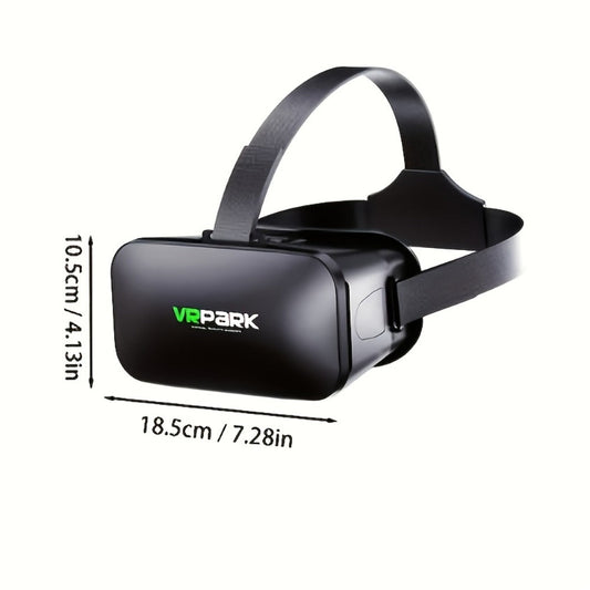 VR Headset All-in-One 3D Standalone with Motion Tracking, Adjustable Headband & Nose Pad – Lightweight VR Park System for Games, Movies & Home Theater, Compatible with PC, Console & Smartphone, 2025 Design
