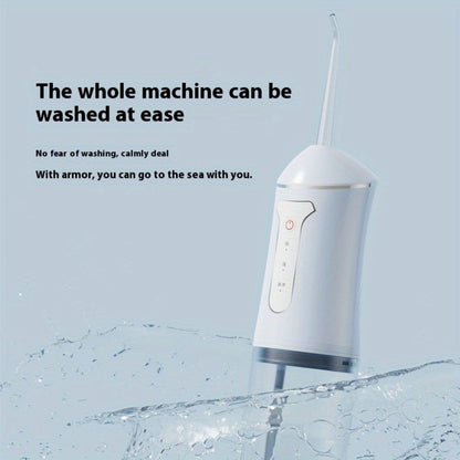 Water Flosser Cordless Three-Mode Design with Four Nozzles, USB Charging and Four Color Options