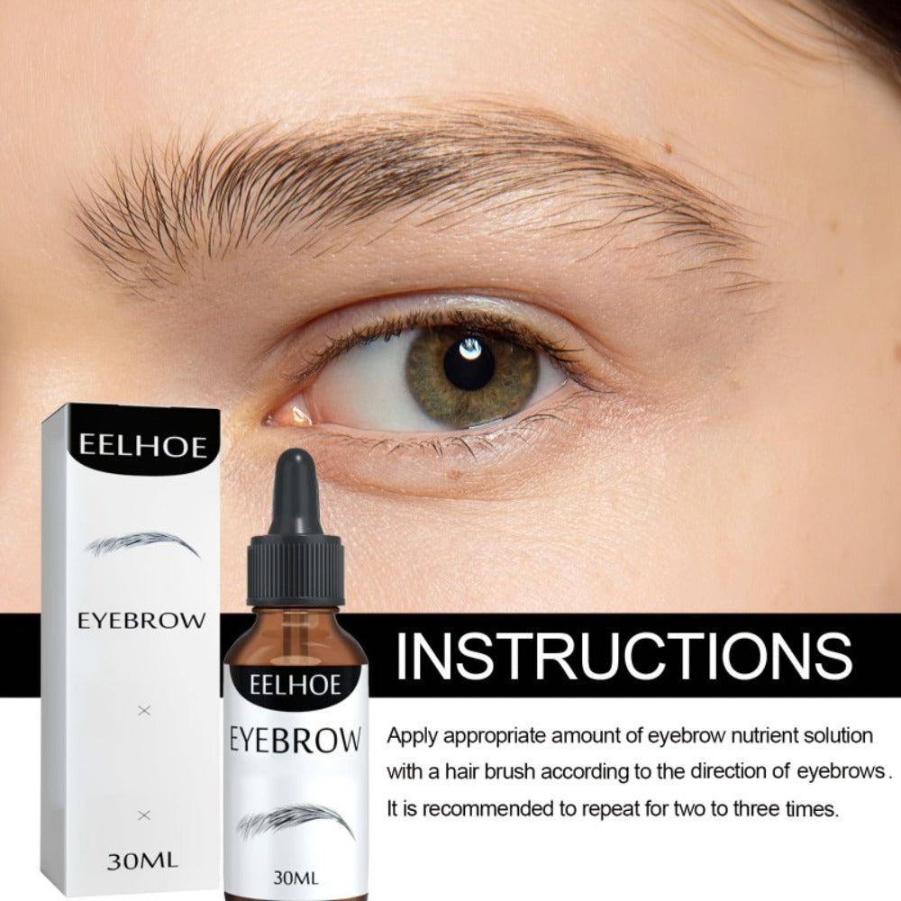 Lash & Brow Growth Serum 2-Pack – Thickening Lengthening Curling Eyelash Serum for Fuller Upper Lower Lashes | Eyebrow Serum for Sparse Brows & Hairline | Unscented All Skin Types 0.34oz Each