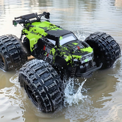 Remote Control Car, 4WD Climbing and Drift Truck with Full-Proportional Control, Mixed Color Body and Large Tires