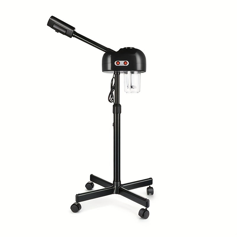 Hot Ozone Standing Facial Steamer on Wheels – Professional Esthetician Steamer for Salon Spa, Mist Face Steamer Skin Care Machine