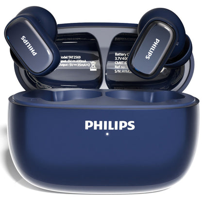 Wireless Earbuds Philips TAT2569 with Active Noise Reduction, Dual Mics and 18-Hour Playtime