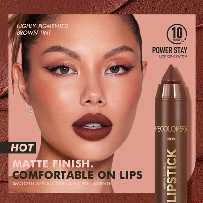 Non-Smearing Contour Lip Liner Set 6 Pcs – Smooth Paste Matte Formula Long Lasting Precise Definition, Outline & Fill Lips in Various Shades for All Skin Tones, Makeup Gift for Women