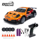 Advanced Model RC BSJ Yellow Drift Car