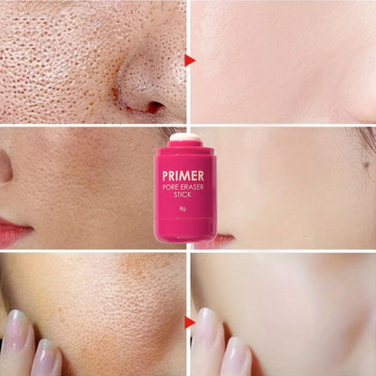 Pore Minimizer Face Primer Stick 2pcs Oil Control Long-Lasting Matte Finish Makeup Base – Lightweight Moisturizing Foundation Primer for Oily Combination All Skin Types Women