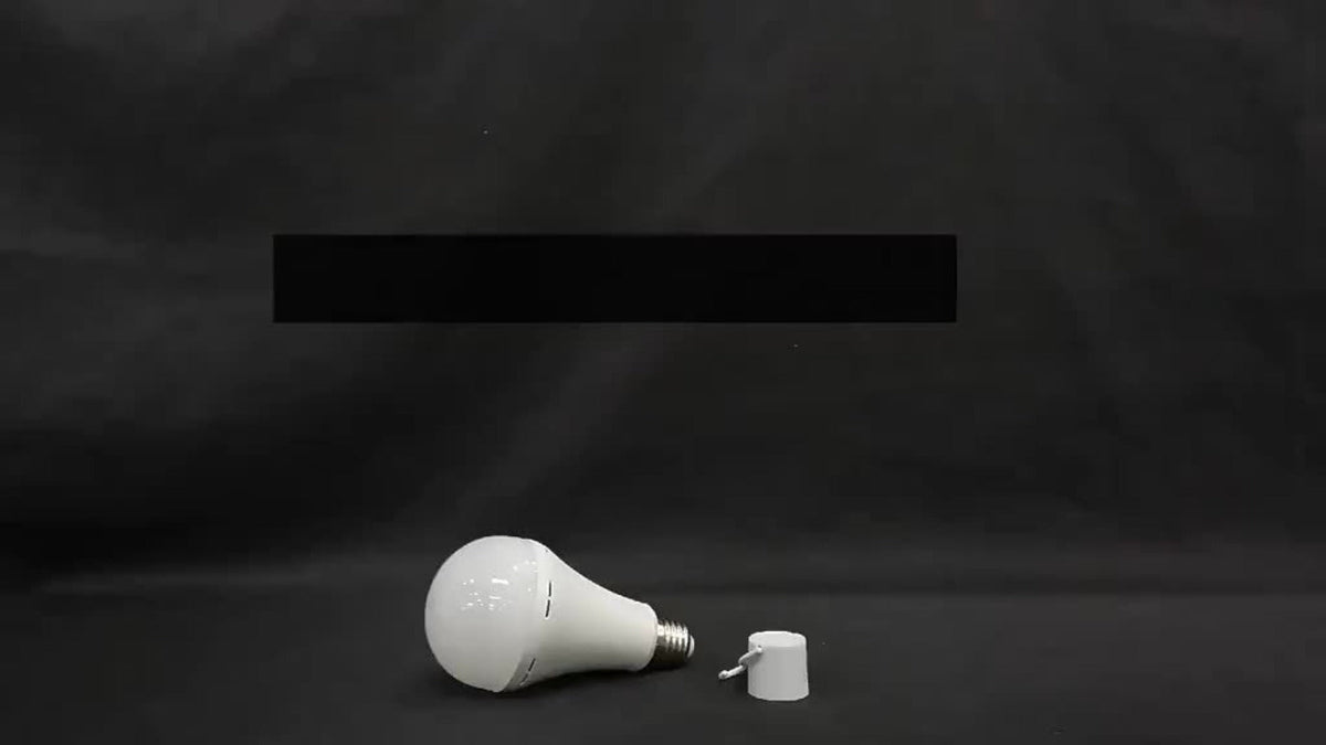 Emergency Light Bulb for Power Outages, Self-Charging Battery Backup LED Bulb 1200mAh 60 Watt Equivalent