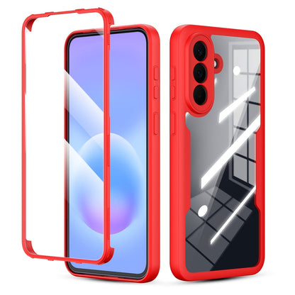 Rugged Samsung Galaxy A-Series Phone Case with Built-In Screen Cover in Four Colors and Six Model Options