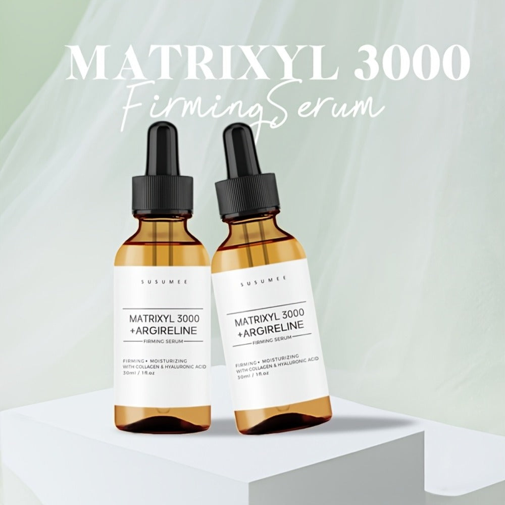 Matrixyl 3000 + Argireline Serum with Collagen, Hyaluronic Acid & Peptides — Anti-Aging Firming Face Serum, Smooths Wrinkles & Expression Lines, Alcohol-Free, 30ml / 1 fl oz