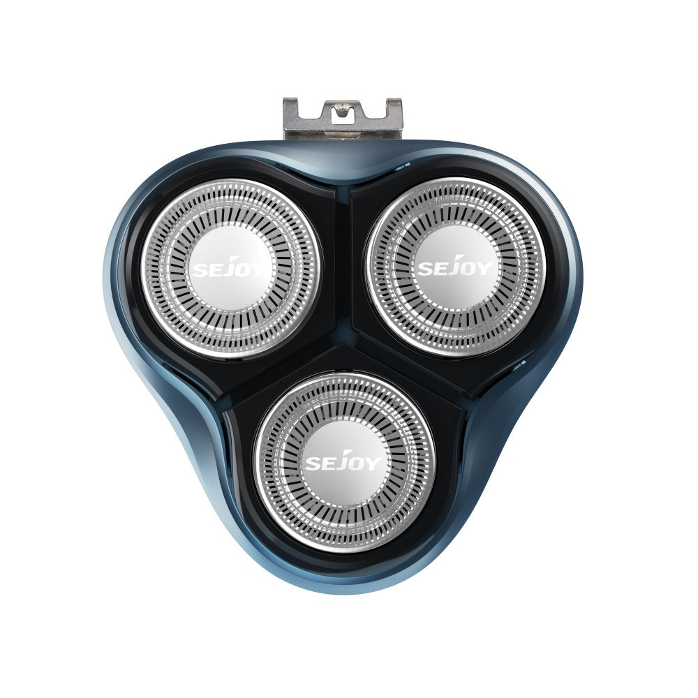 Electric Shaver 3D Floating Rotary Head with Pop-Up Trimmer, LCD Display and 1-Hour Fast Charge for Wet/Dry Use