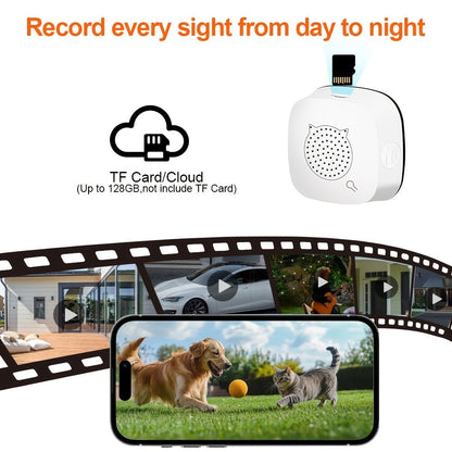 Security Camera 3MP Window Model with Dual-Band WiFi, Full-Color Night Vision and 1, 2 or 4-Pack Options