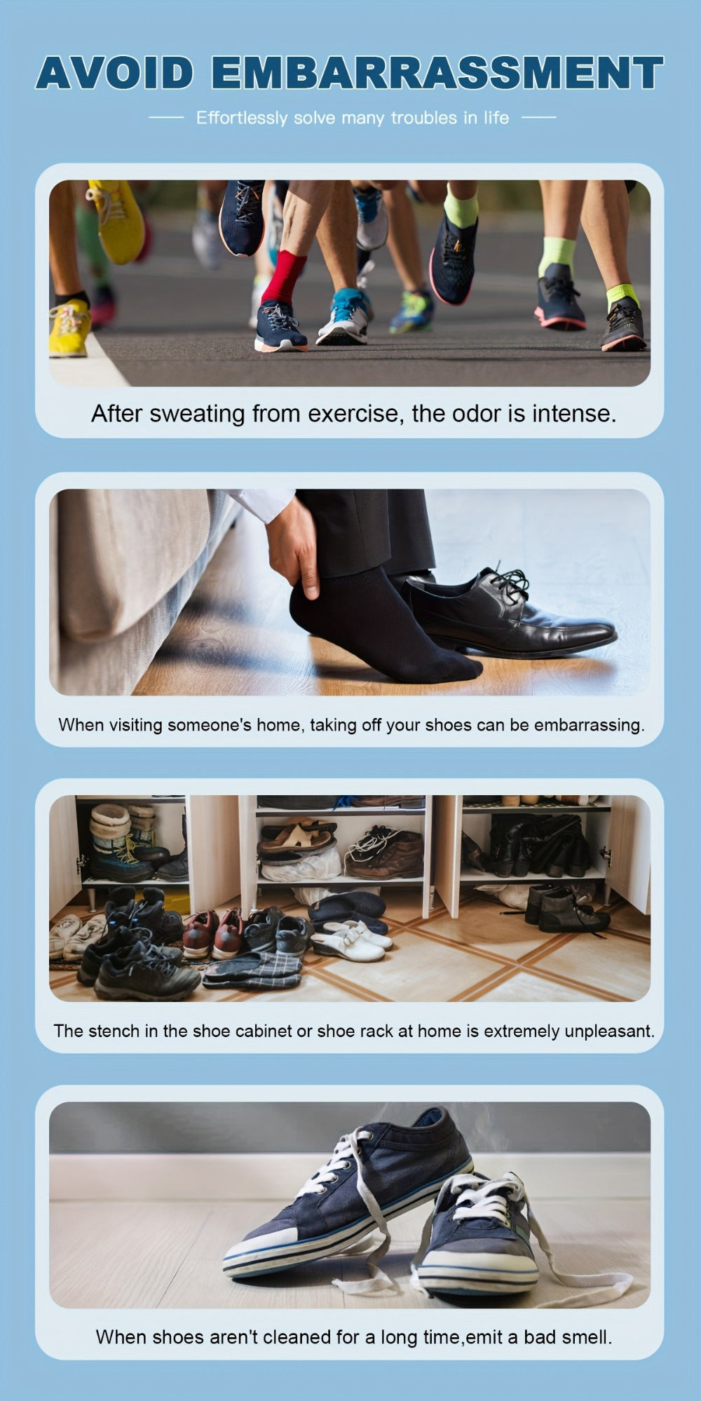 Plismire Shoe Deodorizer Spray, 260 ml Can for Shoes, Socks, Shoe Cabinets, Locker Rooms and Gyms