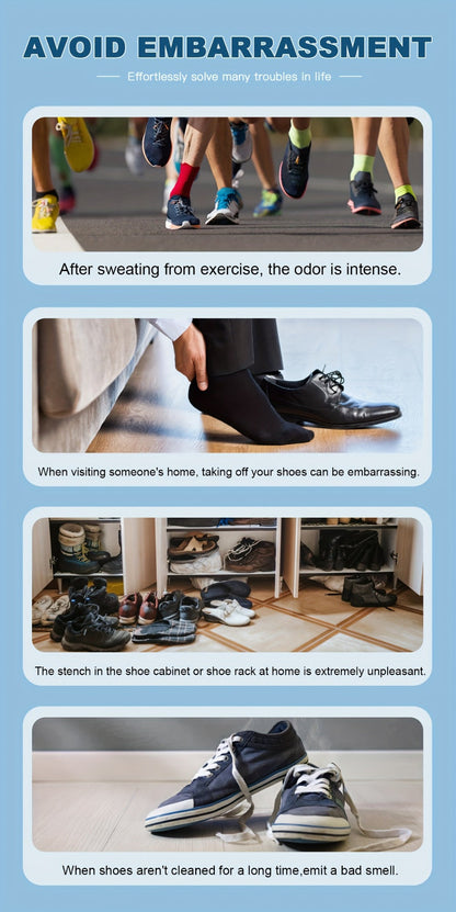 Plismire Shoe Deodorizer Spray, 260 ml Can for Shoes, Socks, Shoe Cabinets, Locker Rooms and Gyms