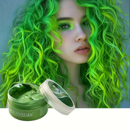 Temporary Hair Color Styling Wax in Nine Shades for Parties, Festivals, Halloween and Cosplay