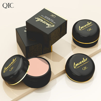 Two-Piece Concealer Cream Set with Matte Finish and Buildable Coverage for Spots and Everyday Face Makeup