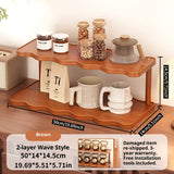 Brown - Wave Style | 2 Layers 50