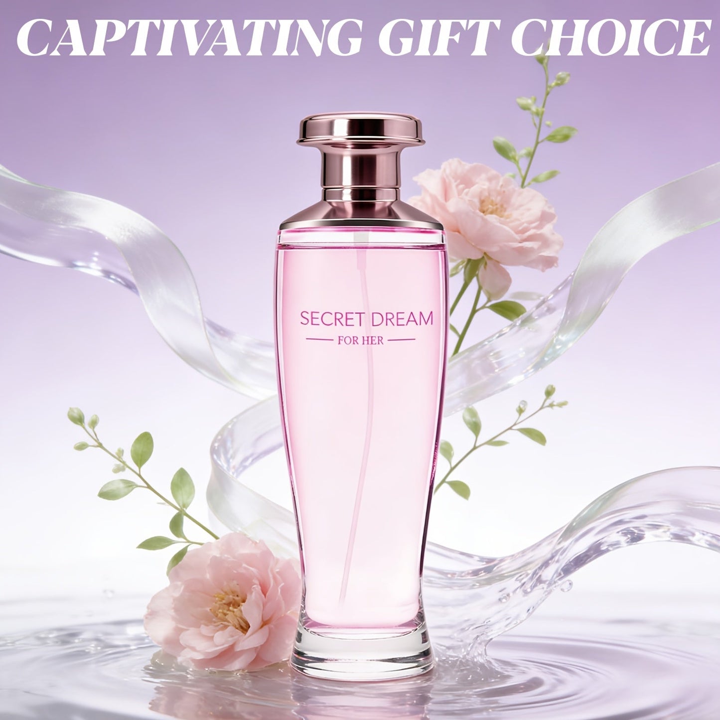 Perfume for Women 100ml EDP with Pear, Clementine, Jasmine, Gardenia, Vanilla and Sandalwood Notes