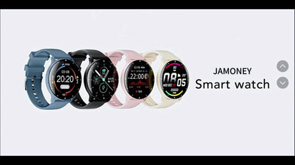 Smart Watch Round Display with Built-In Speaker, Wireless Calling, IP67 Rating and Four Color Options