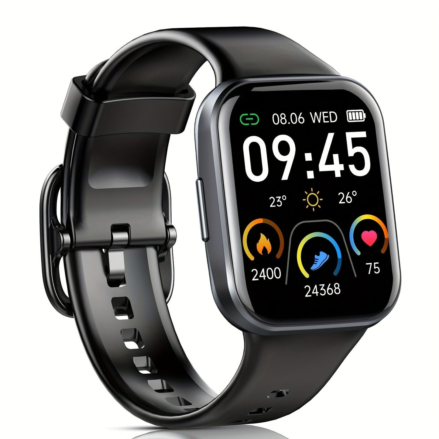 Smartwatch – 1.69" HD Screen, 25 Sports Modes, IP68, Source-Listed Color Options & Everyday Wear Design