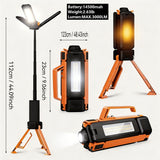 camping light orange-14500mah