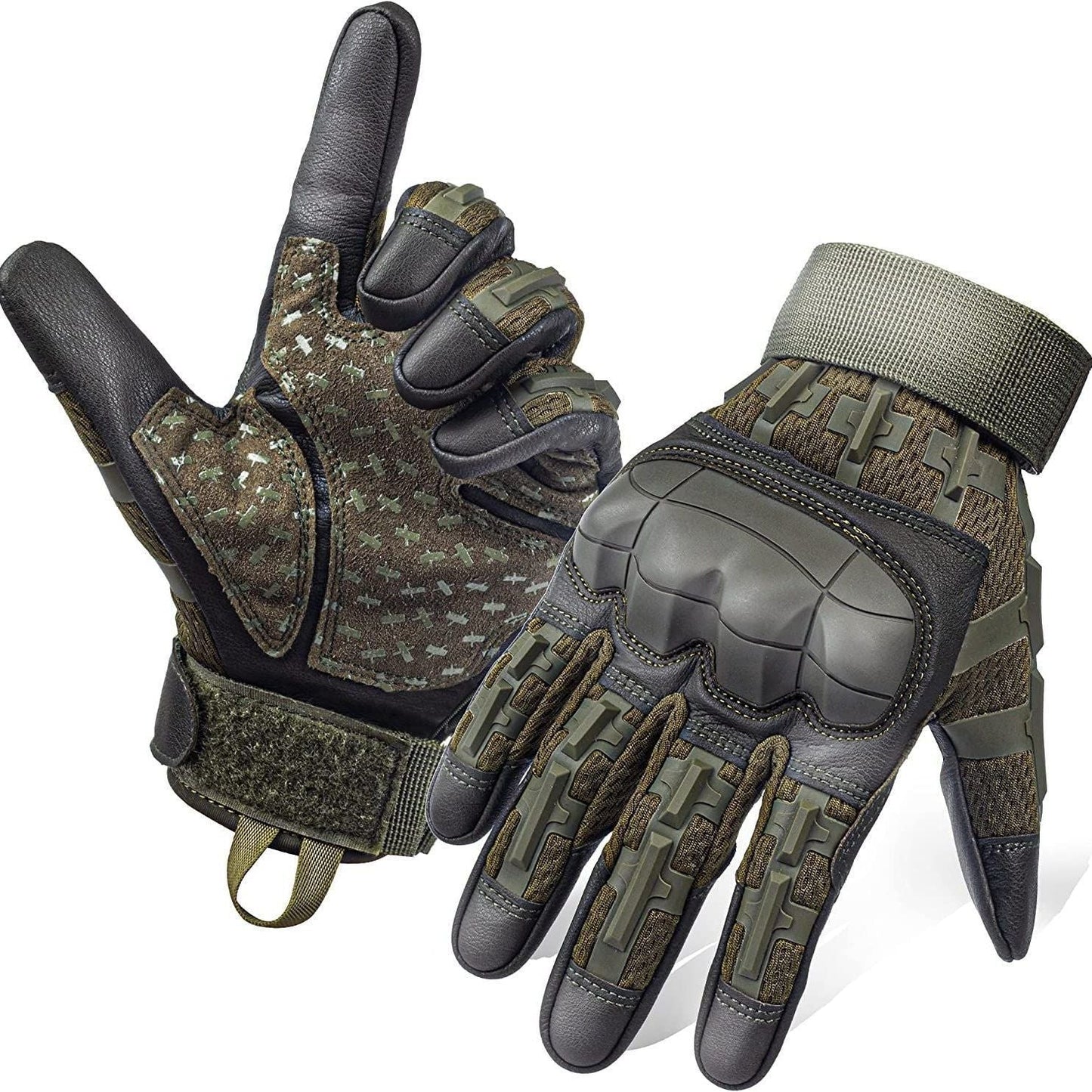 Tactical Gloves Hard Knuckle Military Grade for Shooting Riding