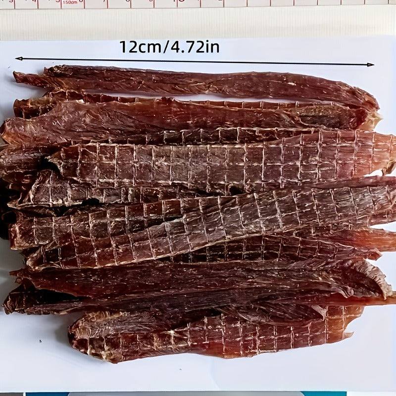 Dog Treats Duck Jerky Strips in a 150g Pack with One Retained Flavor Option for Reward Use