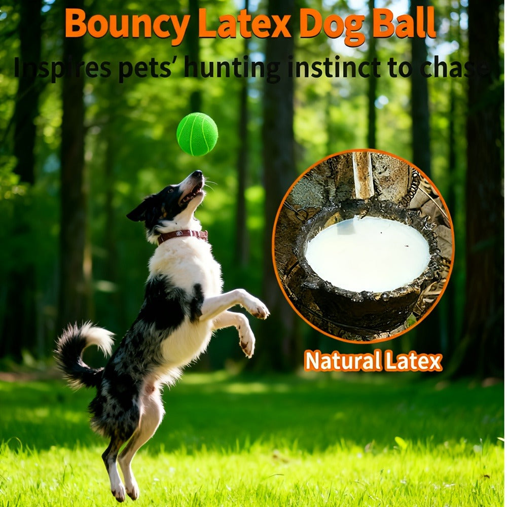 Dog Toy 4-Pack 2.8-Inch Latex Squeaky Sport Balls in Vibrant Colors for Puppies and Small Dogs