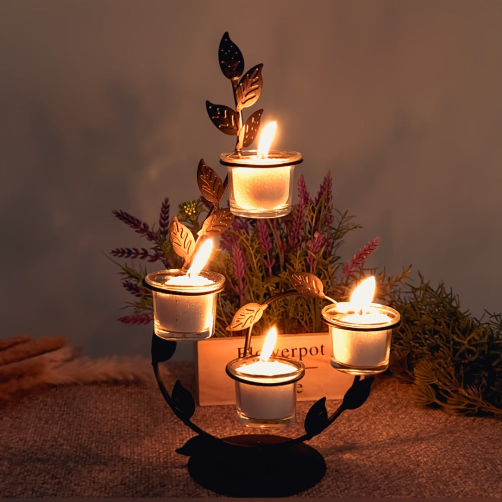 18oz Pearled Candle Kit with Hammered Glass Cup, 30 Separate Wicks and Five Scent Selections
