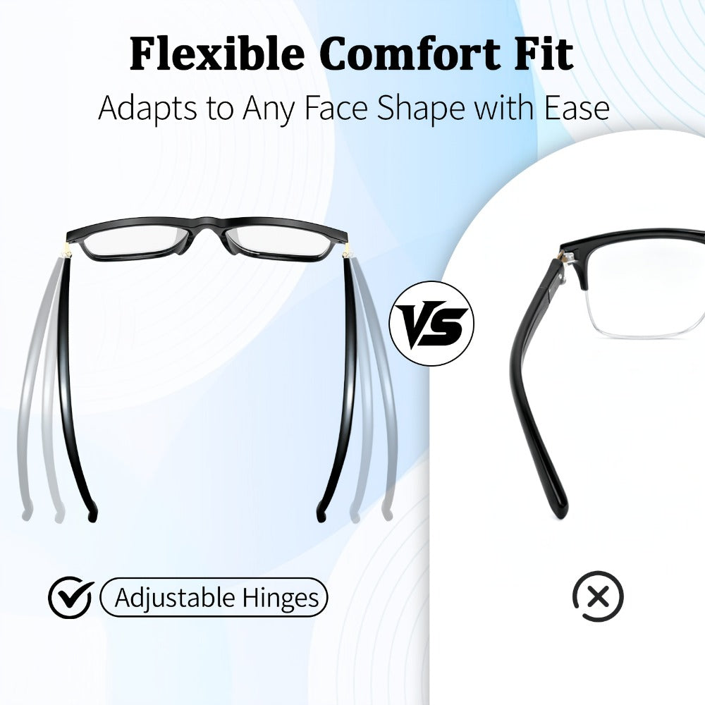 Smart Glasses 164-Language Translation Eyewear with Bluetooth Music, Calls and Multiple Black or Pink Frames