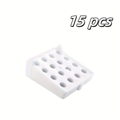 Foldable Stackable Clothes Folding Board Organizer for Shirts Pants Dresses – Heavy-Duty Plastic, Space-Saving, Easy-Clean (15 or 30 pcs)