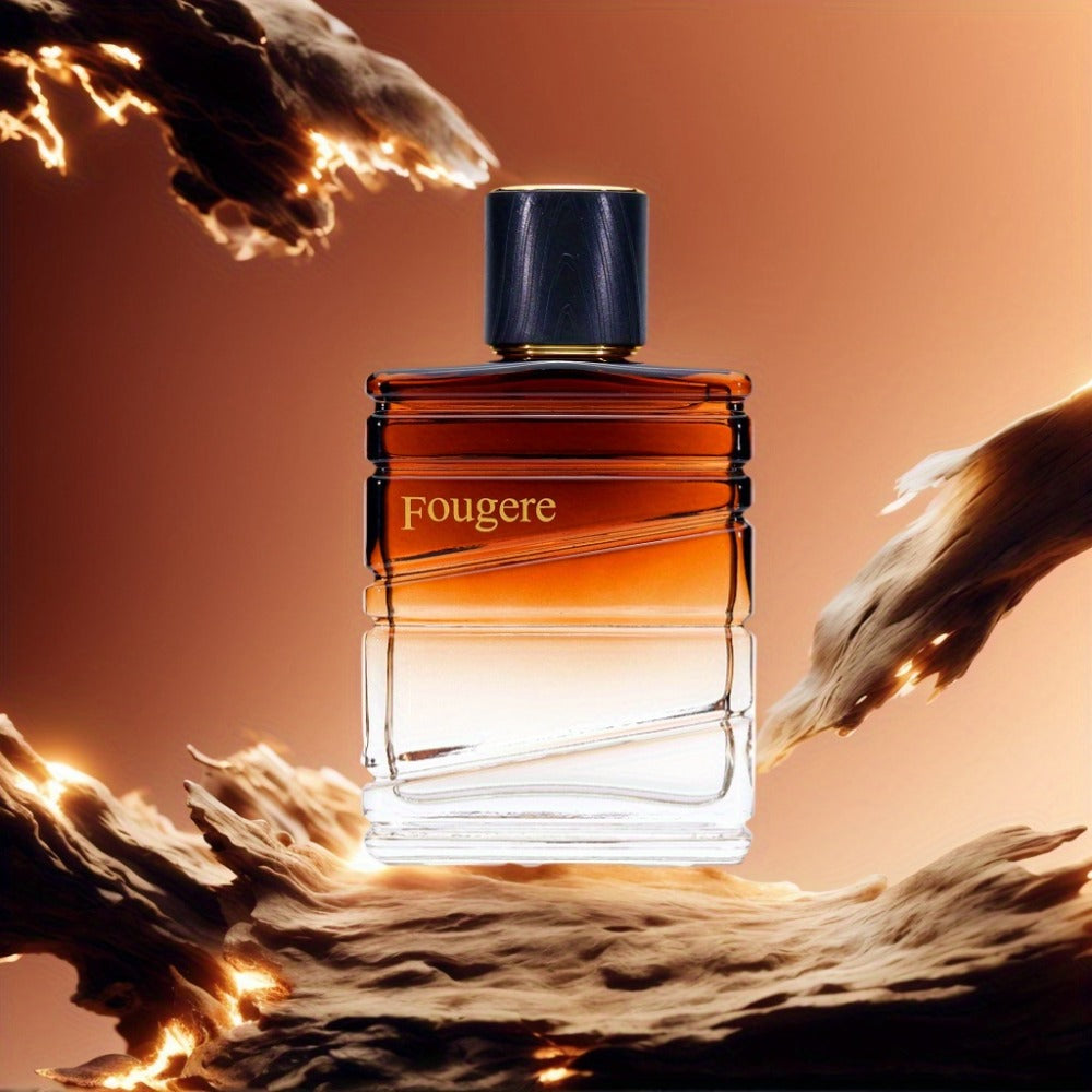 Eau de Toilette Pepper, Patchouli, Herb and Woody Fragrance for Men in 100ml Gradient Bottle