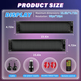 23.42''x4.72''-Devil Eyes-2pcs