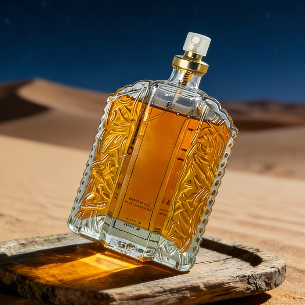 Arabian Perfume for Men & Women - Middle Eastern Long Lasting Oriental Fragrance, Rich Oud Musk Scent, Paraben Free Formula, Unisex Cologne Gift for Dates Valentine's Day & Daily Wear, 3.38 oz / 100ml