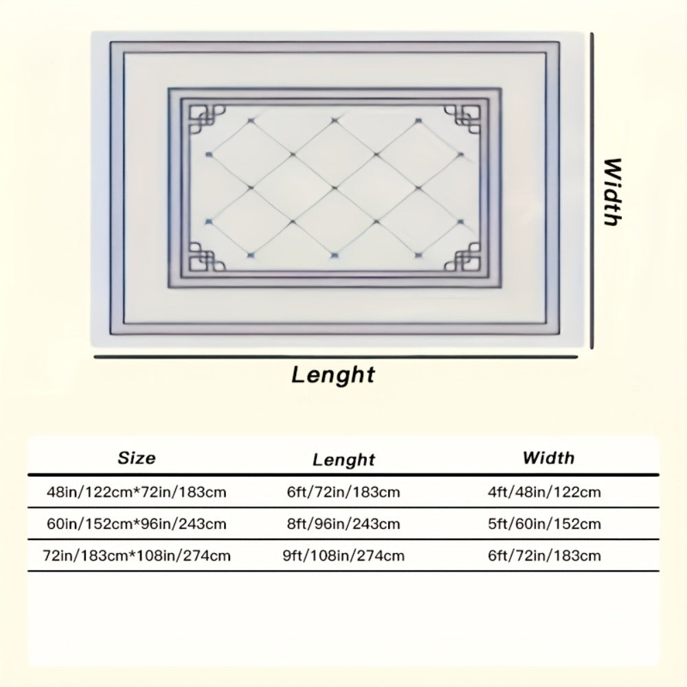 Gradient and Solid-Color Plush Shag Area Rug in 4 x 6, 5 x 8 or 6 x 9-Foot Checkout Options