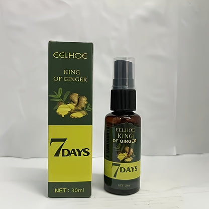 Ginger Root Hair Oil 2-Pack with Biotin Essence — Scalp Massage Treatment, Deep Moisturizing, 7-Day Strengthening & Nourishing Formula for Hair Loss, All Hair Types, Gift for Women & Men