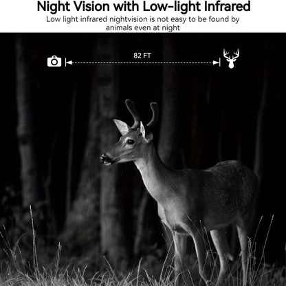 4G LTE Solar Trail Camera with App Alerts, Live View and Built-In SIM in One- to Four-Camera Packs