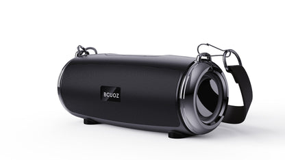 Portable Bluetooth Speaker BCUOZ with 3D Stereo Configuration, TWS, Hands-Free Calls, FM, AUX, USB and TF
