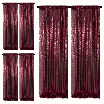 Sequin Backdrop Curtains 2FTx8FT Glitter Photography Background Panels for Party Wedding Birthday for an Everyday Personal Care Routine